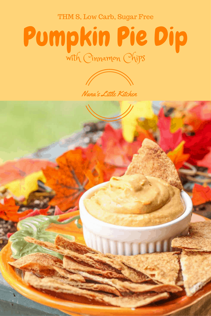 Pumpkin Pie Dip with Cinnamon Chips