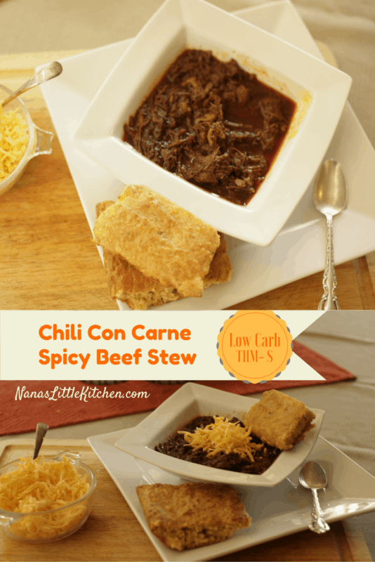 Chili Con Carne Spicy Beef Stew Nana's Little Kitchen
