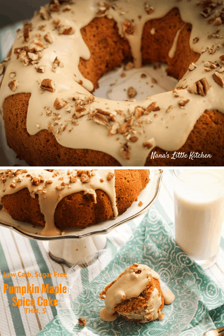 Pumpkin Maple Spice Cake