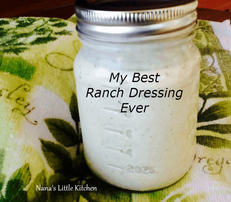 Low Carb Chipotle Ranch Salad Dressing