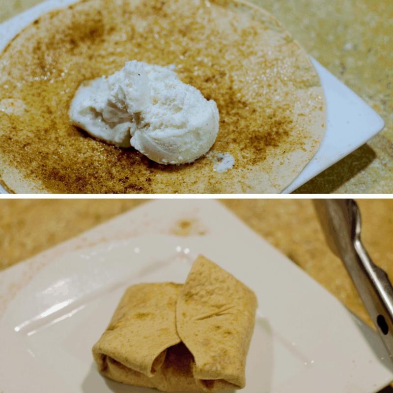 Low Carb Fried Ice Cream