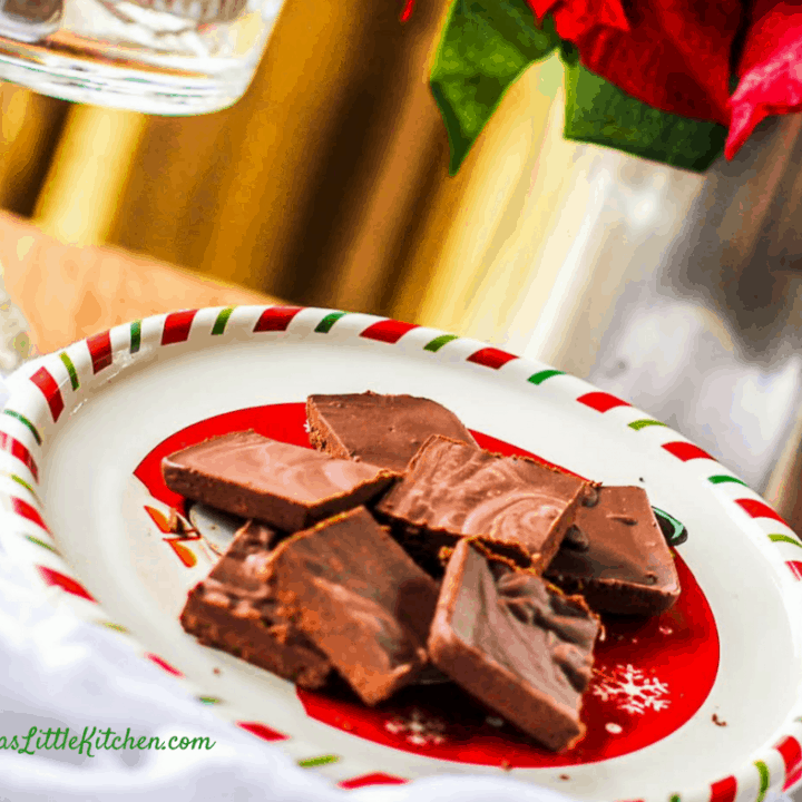 Sugar Free Thin Mint Fudge