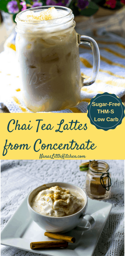 Chai Tea Lattes from Concentrate Nana's Little Kitchen