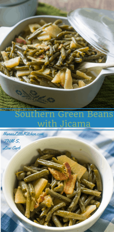 Southern Green Beans with Jicama