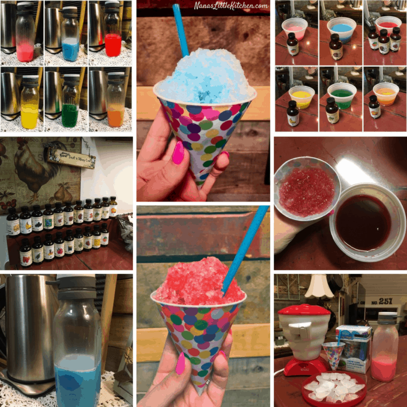 Simple Sugar Free Snow Cone Syrups Nana's Little Kitchen