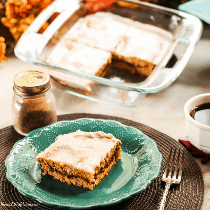 Pumpkin Honey Bun Snack Cake