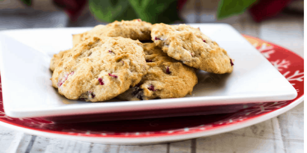 Sugar Free Cranberry Walnut Cookies - Nana&amp;#39;s Little Kitchen