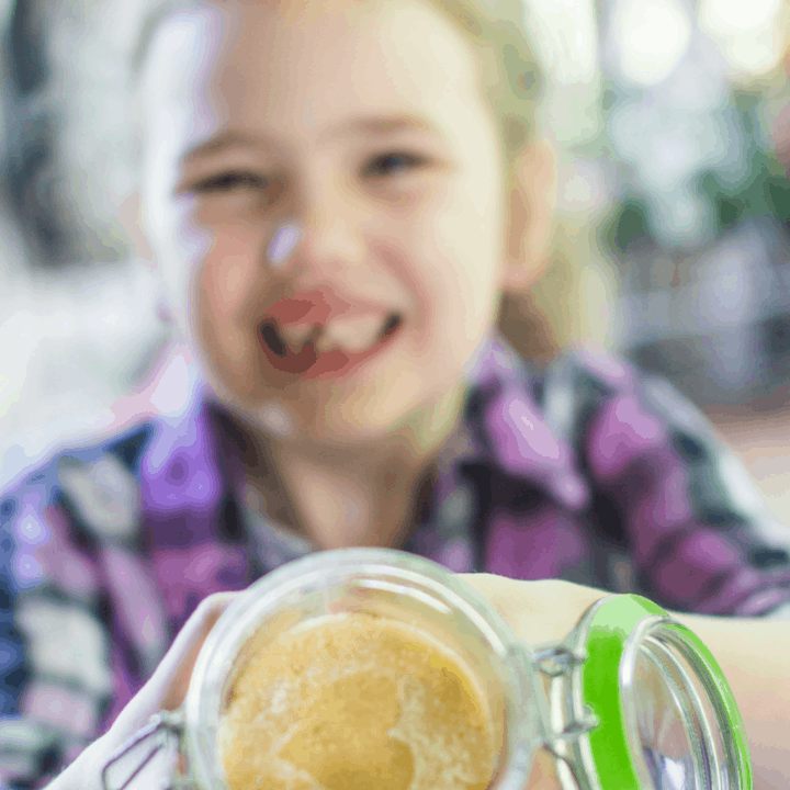 Lemon Bar in a Jar THM S Low Carb