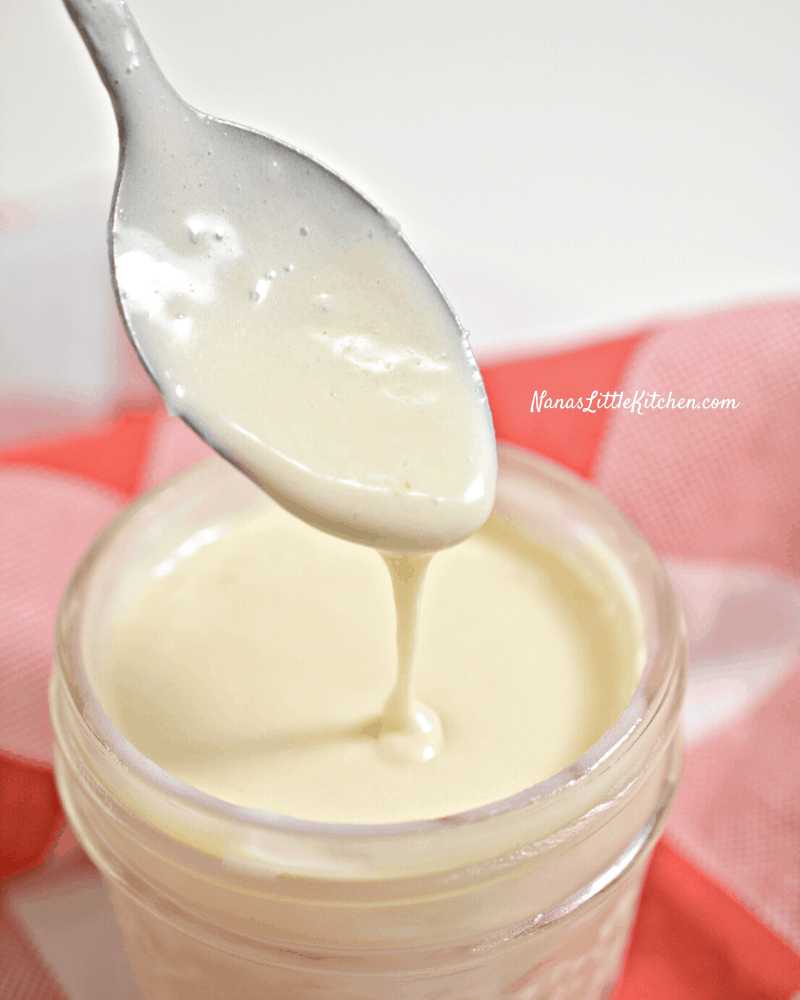 Seven Minute Low Carb Condensed Milk THM S