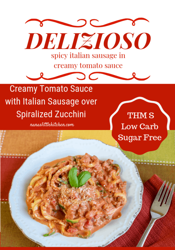 Italian Sausage in Creamy Tomato Sauce